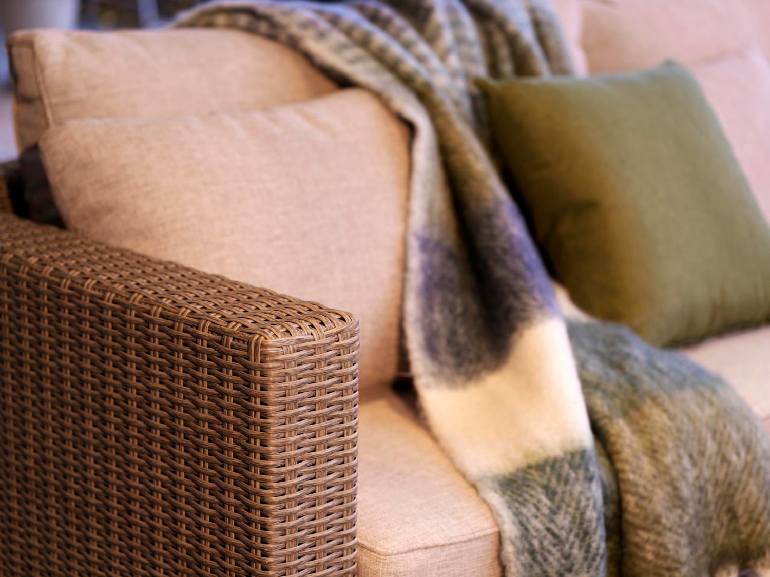 Funkia 3-seater sofa Beige/Sand