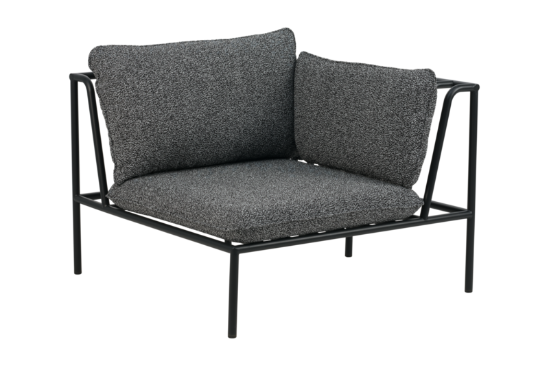 Collier corner Black/Teddy Ant