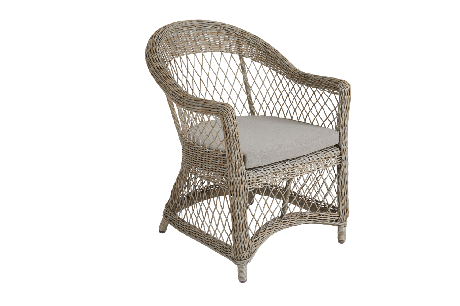 Kamomill armchair Beige/beige