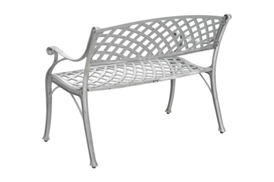 Arras 2-seater sofa Aluminium