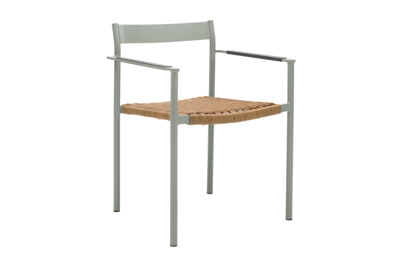 DK dining chair Light Grey/Natur