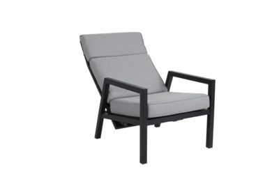 Belfort position armchair Black/Pearl Grey