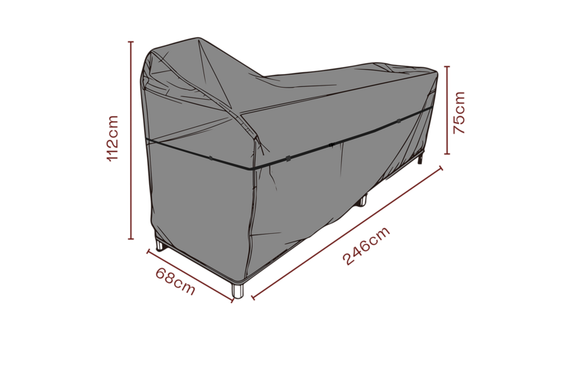 Furniture cover outdoor Kitchen Black