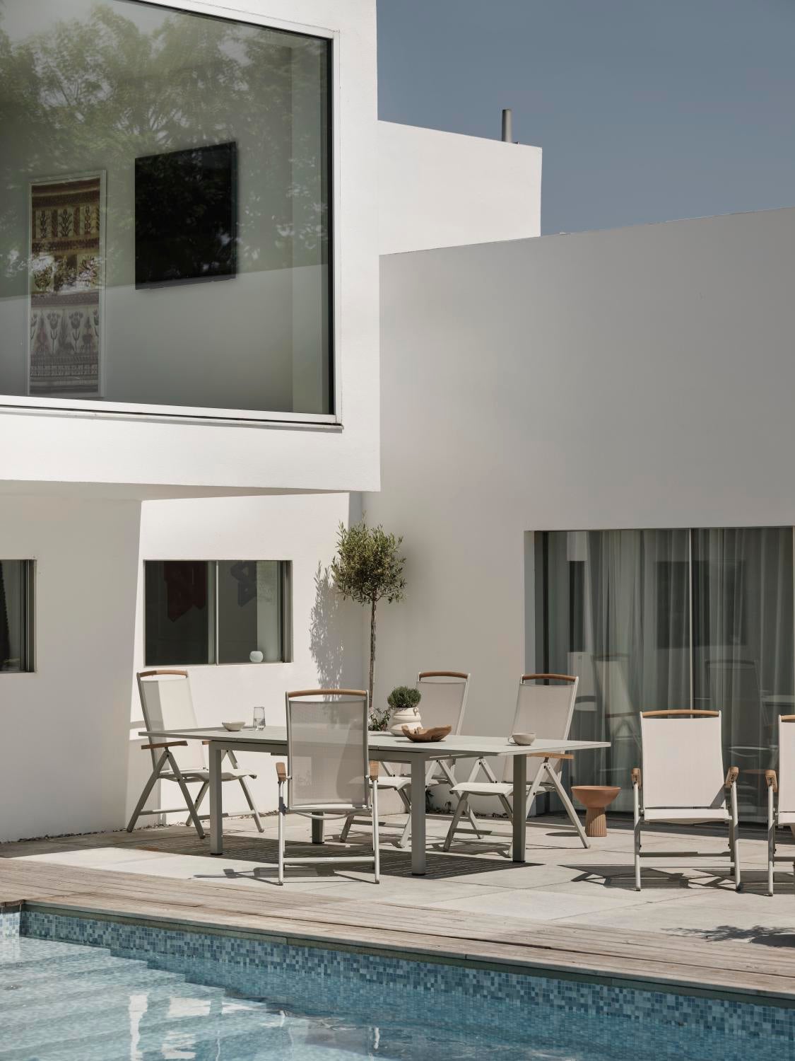 Andy position chair Light Grey/Off-White