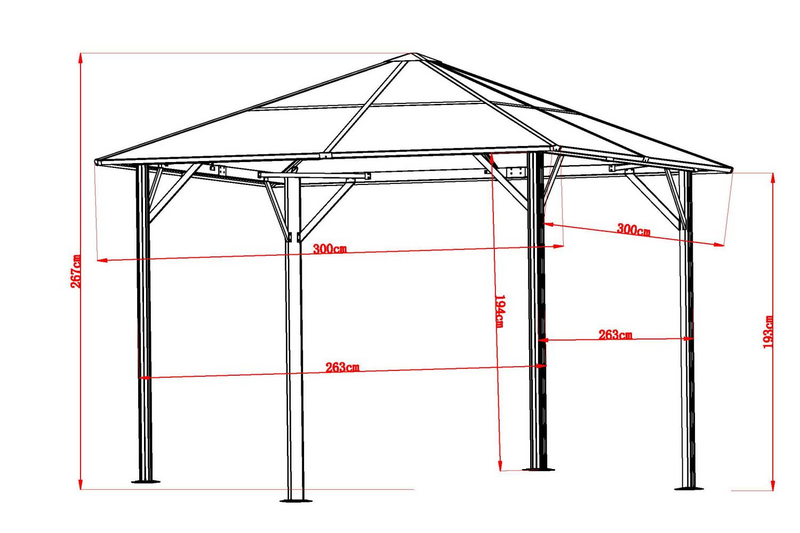 Scopello pavilion White/beige