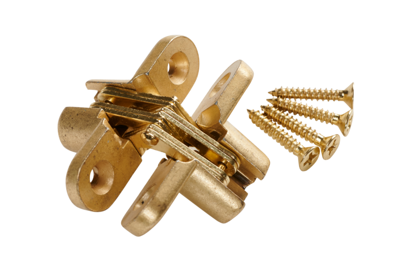 Hinge in butterflyplate