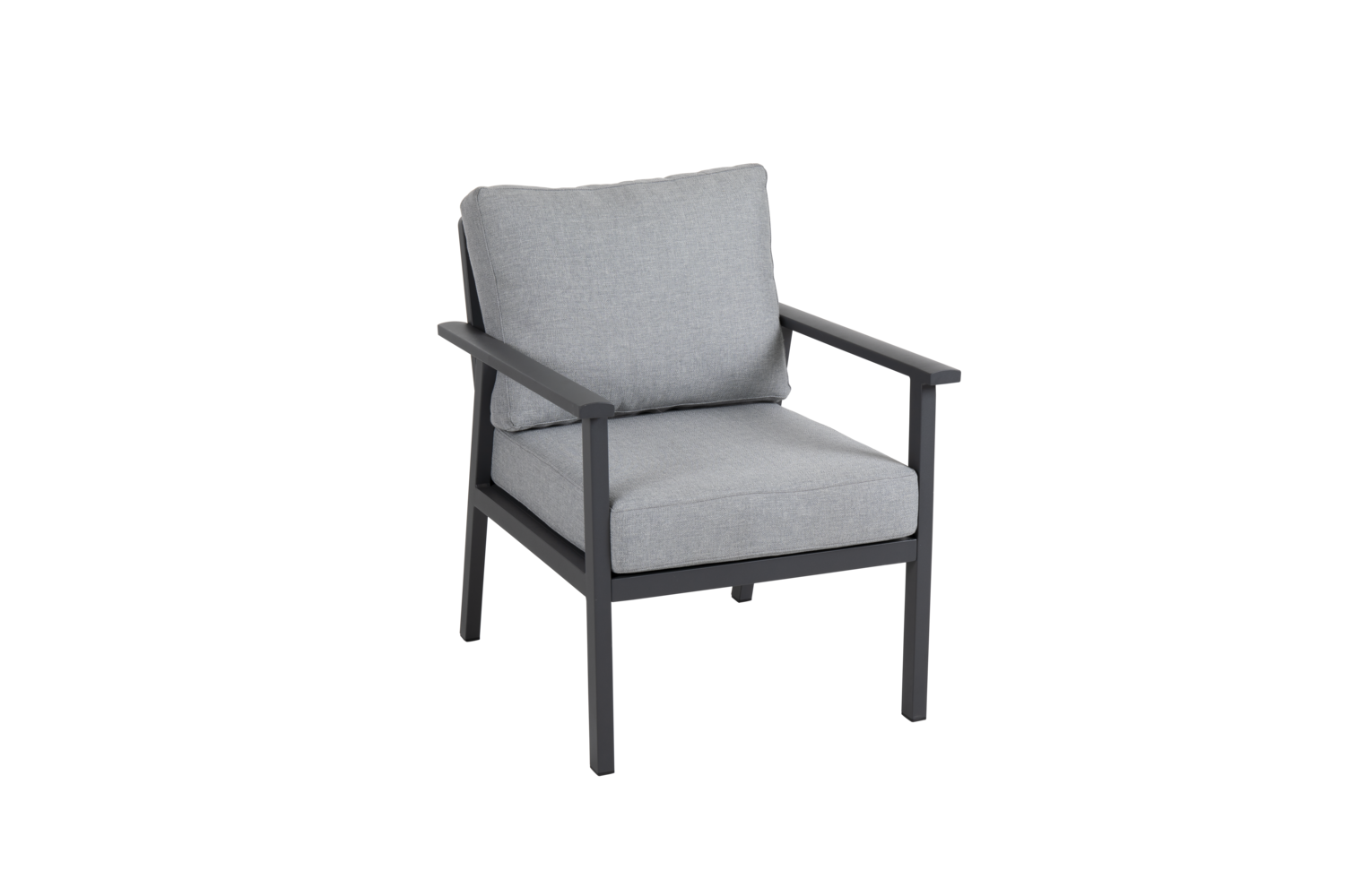 Samvaro High armchair Anthracite/Pearl grey