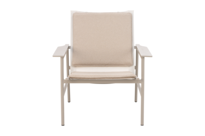 Soro lounge chair Khaki/Teddy Beige