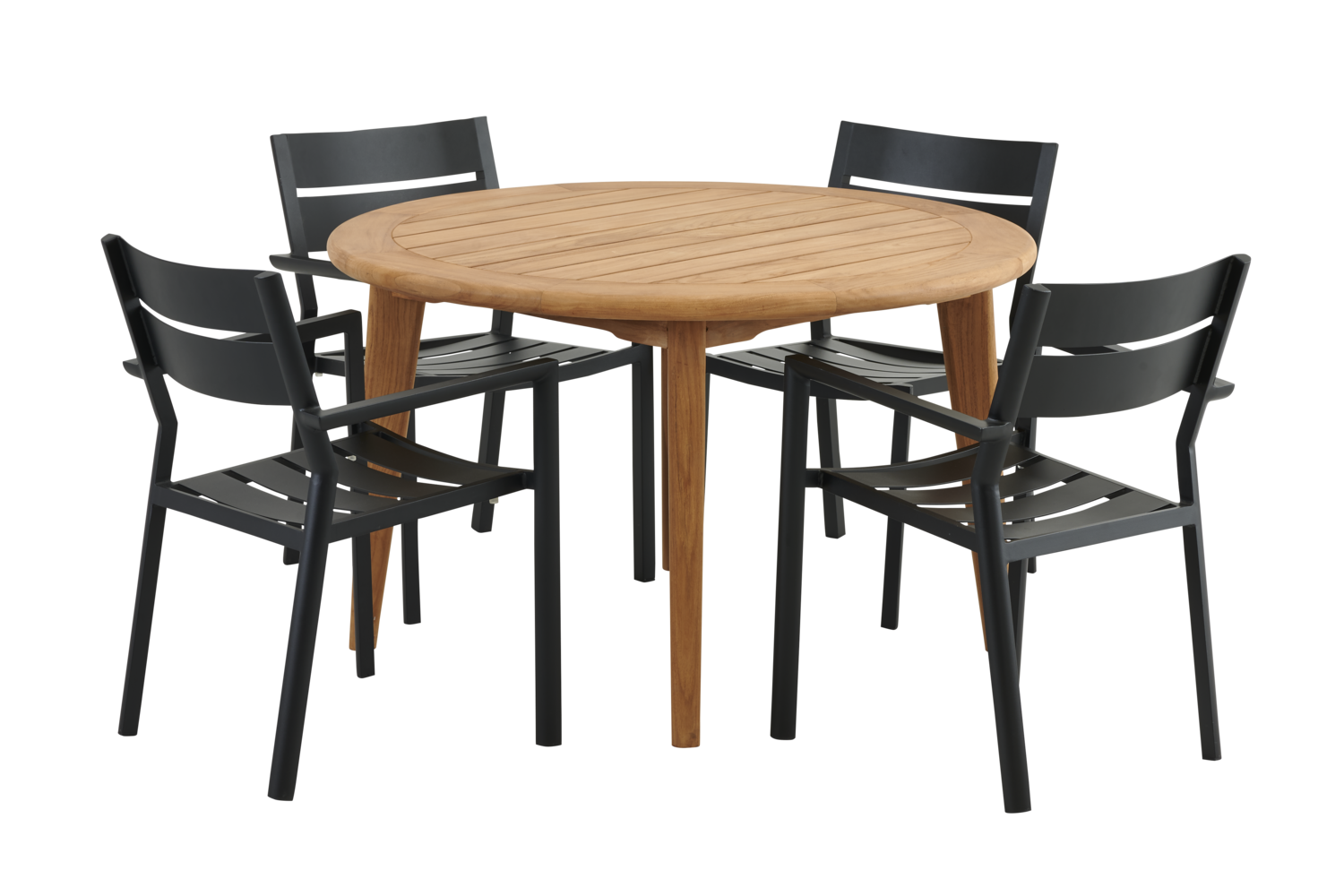 Delia armchair Black