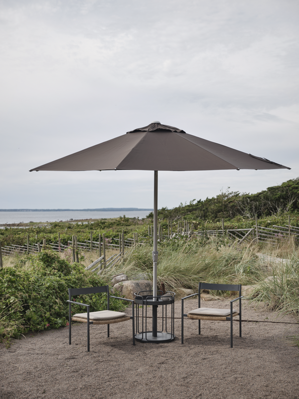 DK lounge chair Anthracite/Natur