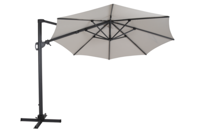 Varallo hanging parasol Anthracite/khaki