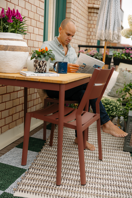 Delia dining chair Zin Red