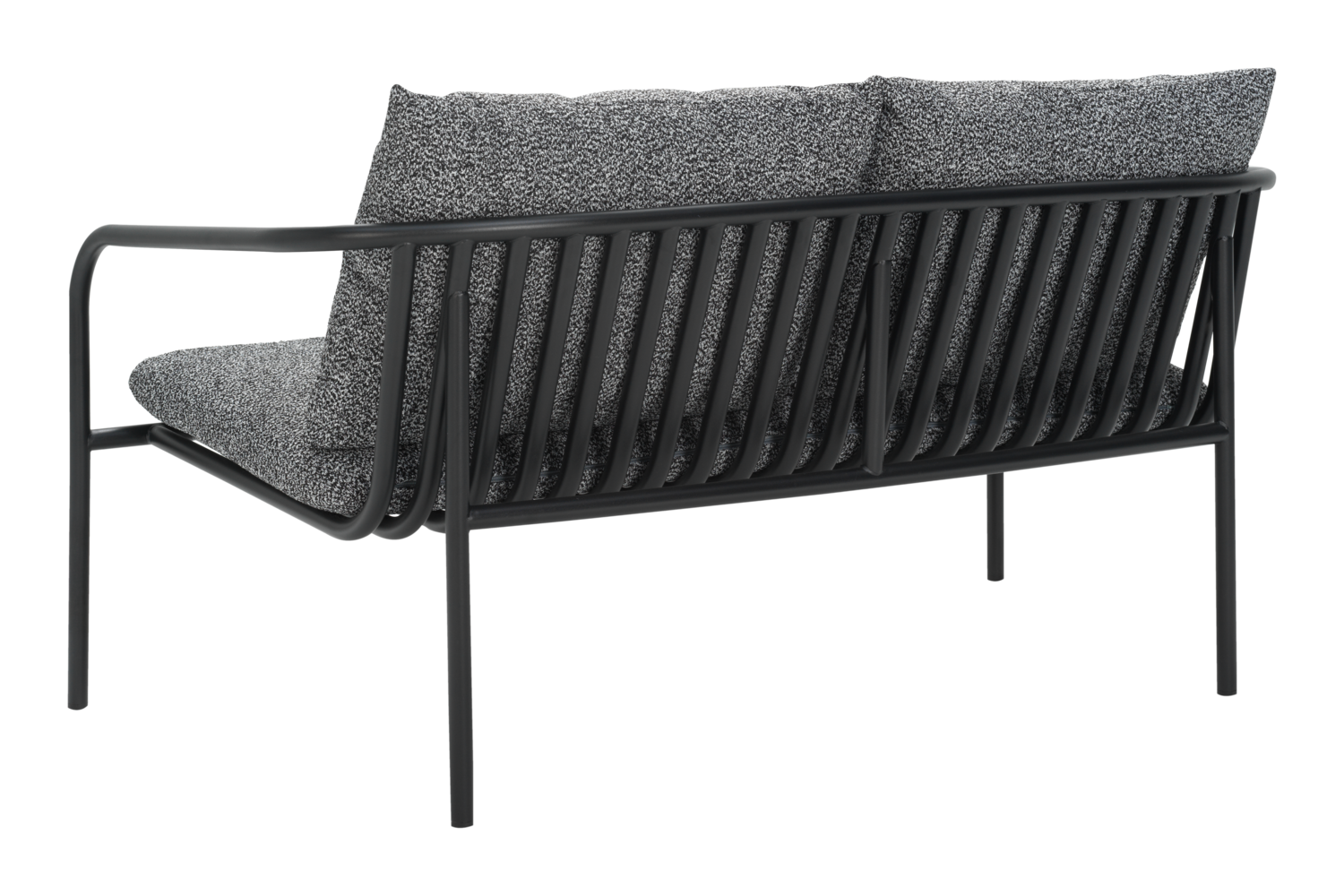 Bendt 2-seater sofa Black/Teddy Ant