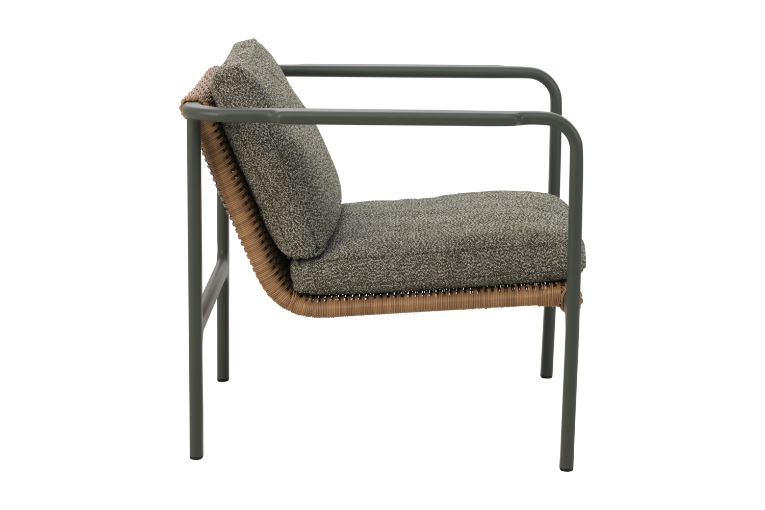 Motty armchair Nordic Green/Teddy Verde