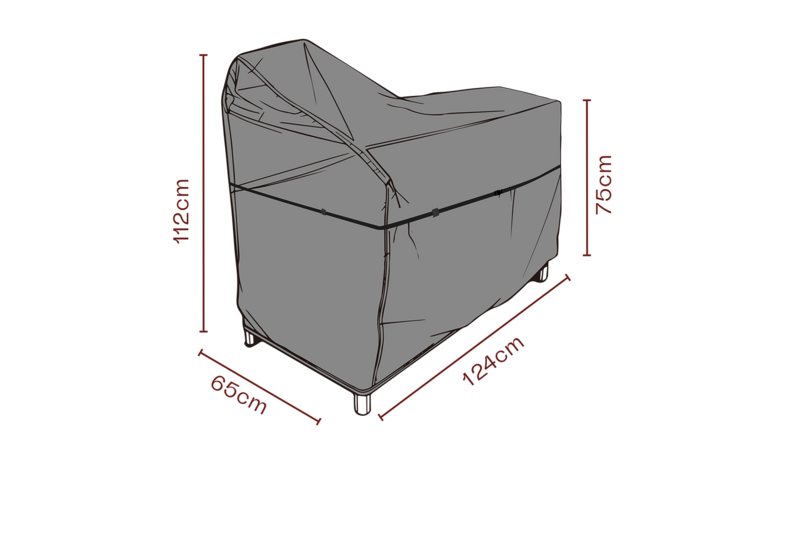 Furniture cover outdoor Kitchen Black