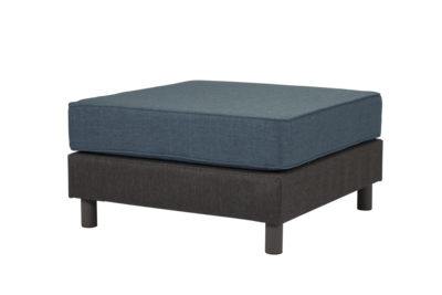 Battleford footstool Grey/blue