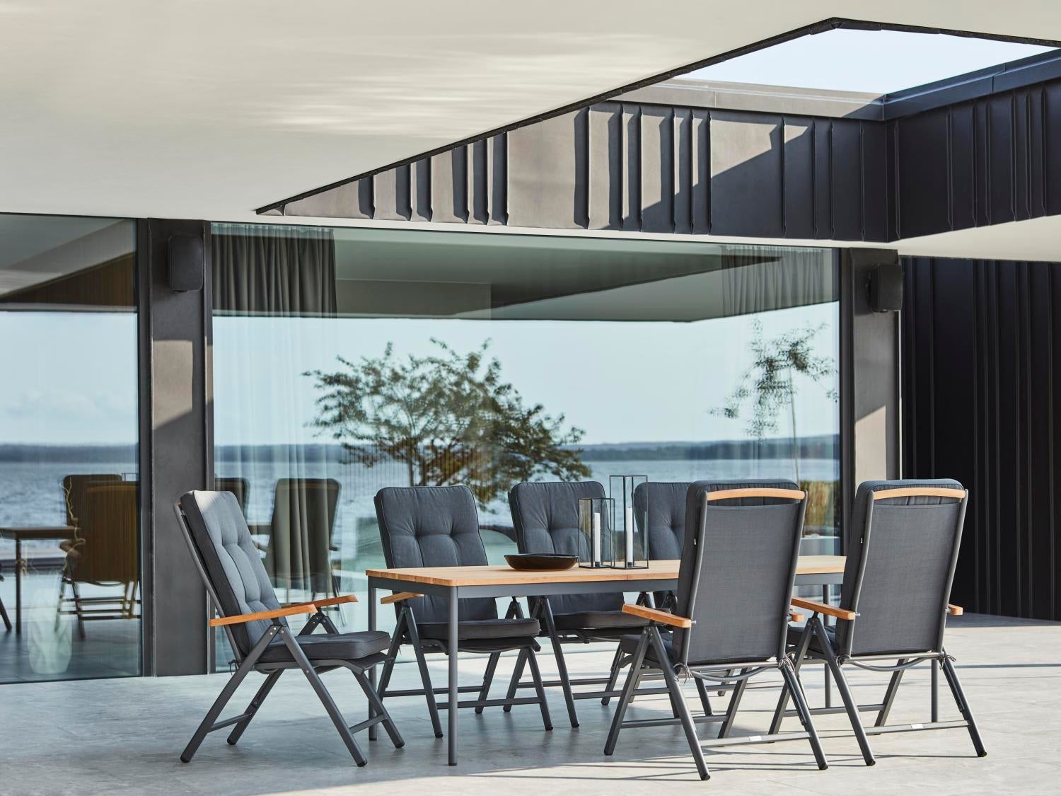 Andy position chair Anthracite/Anthracite