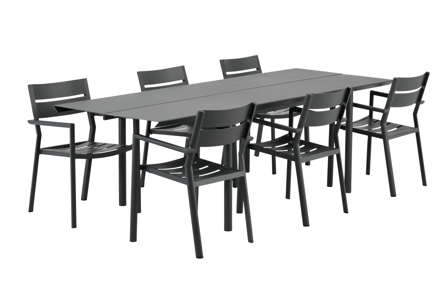 Delia armchair Anthracite