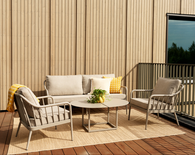 Coleville 2,5-seater sofa Khaki/Burlap Beige