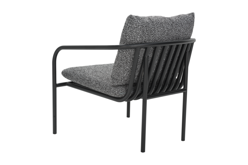Bendt armchair Black/Teddy Ant
