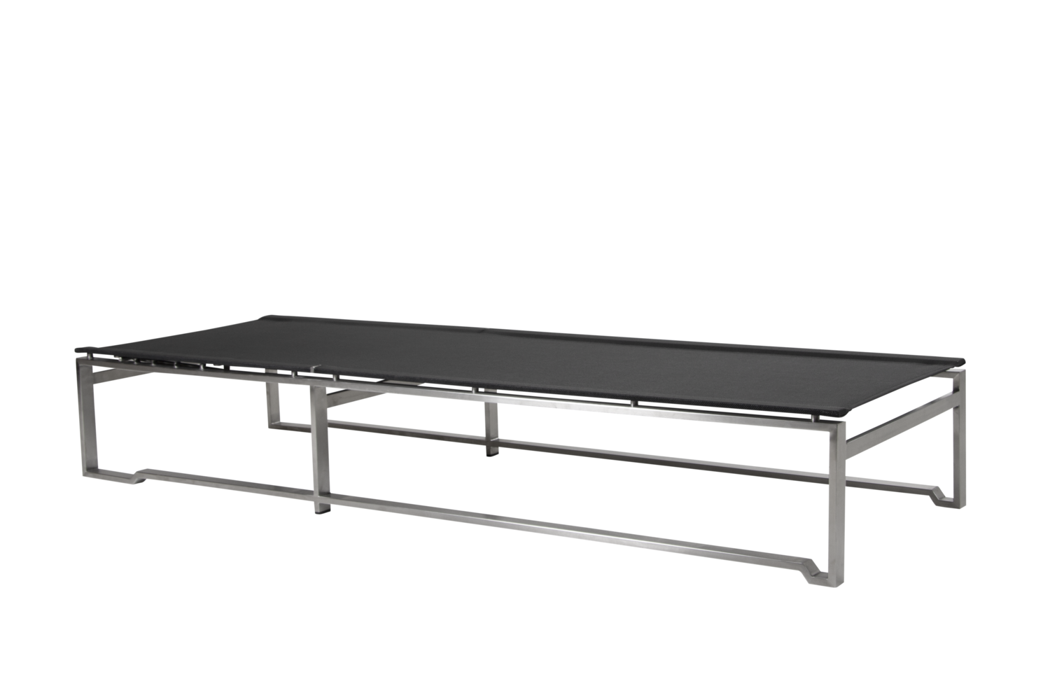 Gotland lounger Grey/black