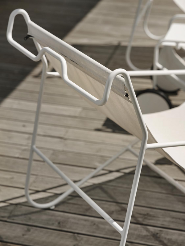 Poul Chair lounge chair White/white