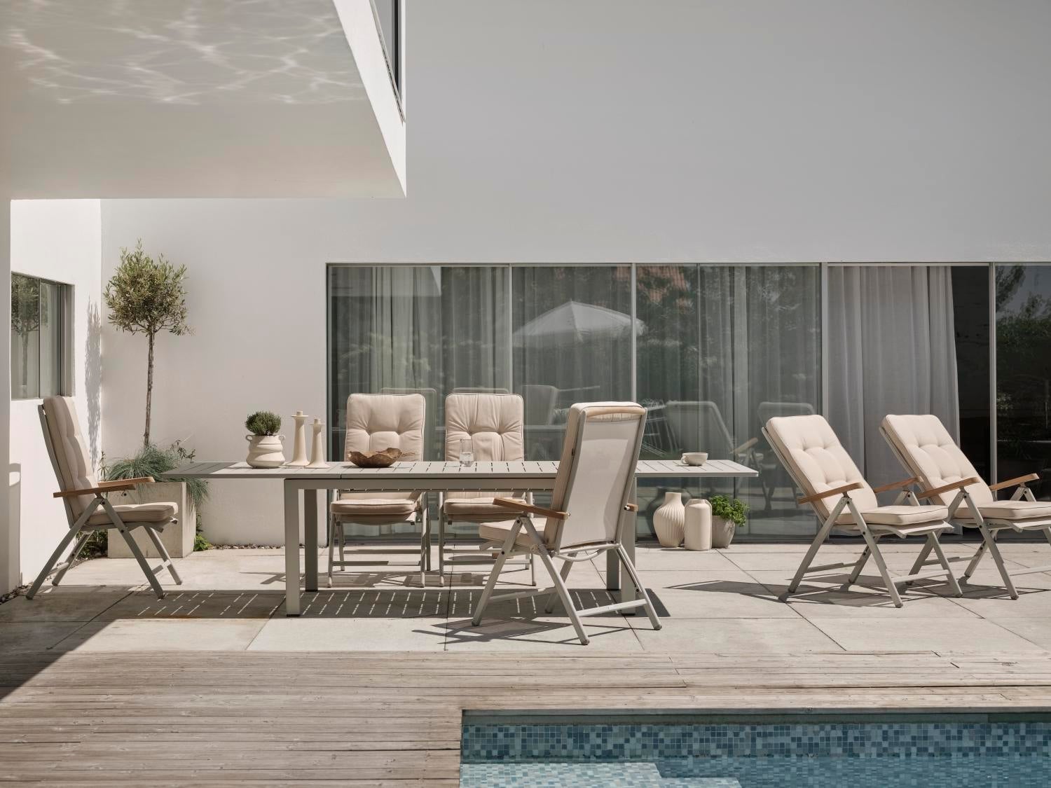 Andy position chair Light Grey/Off-White