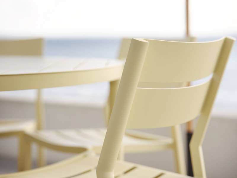 Delia dining chair Lemon