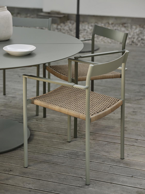 DK dining chair Dusty Green/Natur