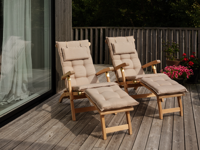 Florina deck chair cushion Taupe