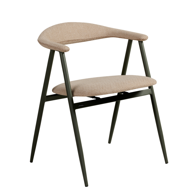 Boi chair with arm Nordic Green/Barley