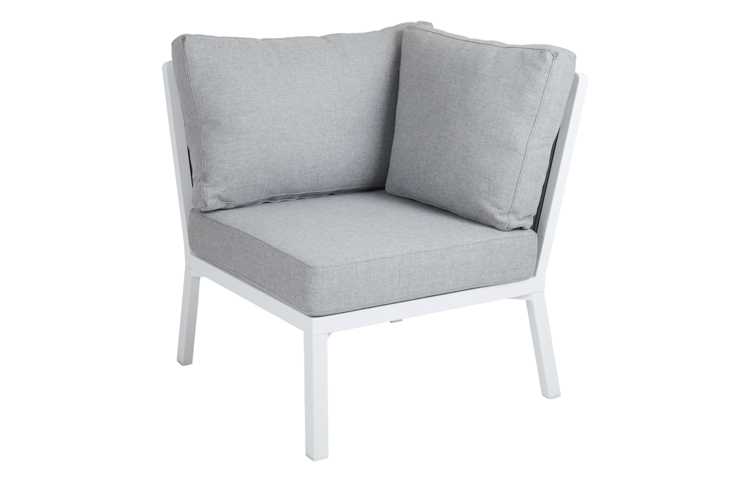 Samvaro High corner White/Pearl grey