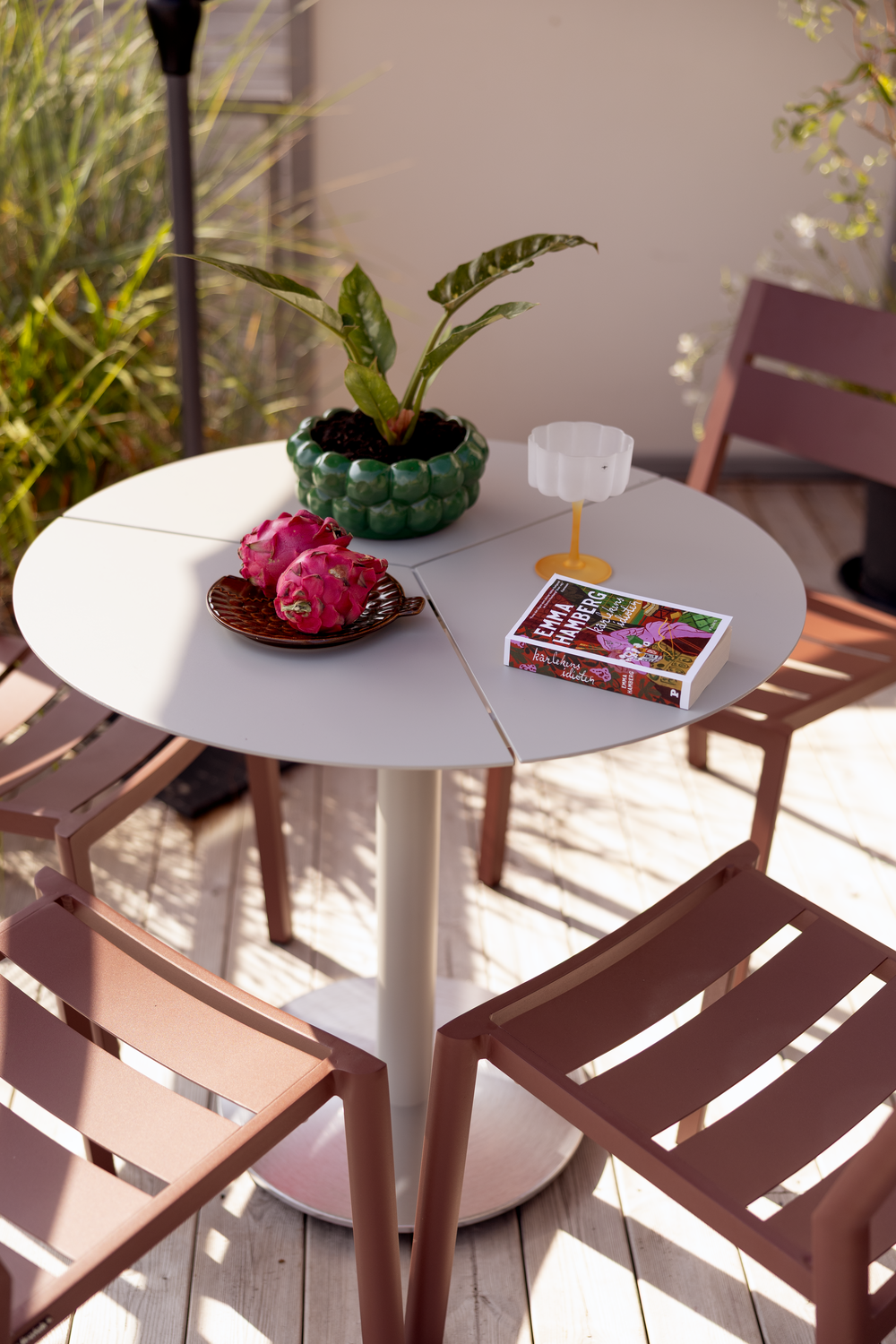 Delia dining chair Zin Red