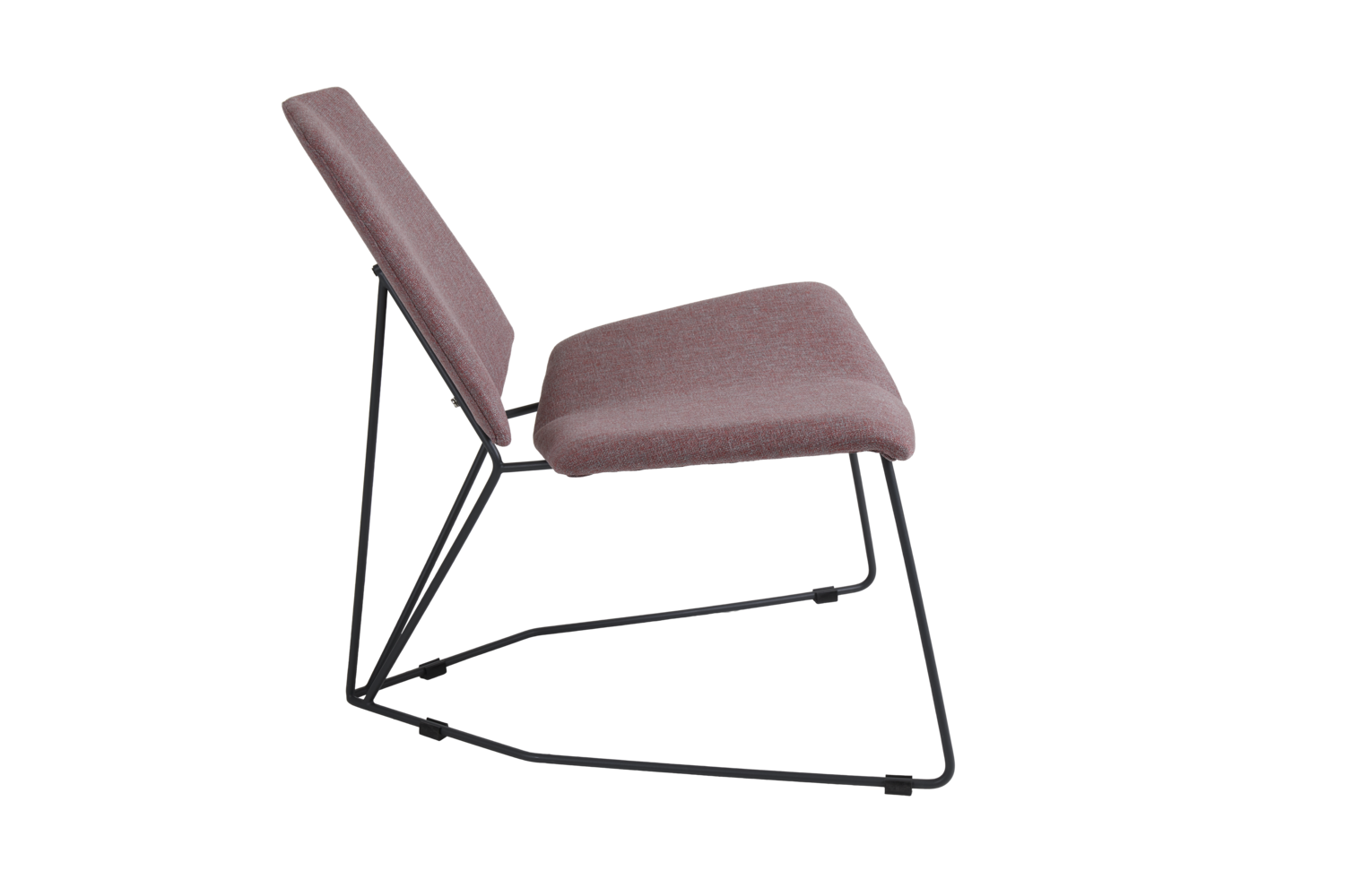 Pollux armchair Pink/Anthracite