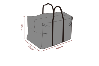 Furniture cover cushion bag Black