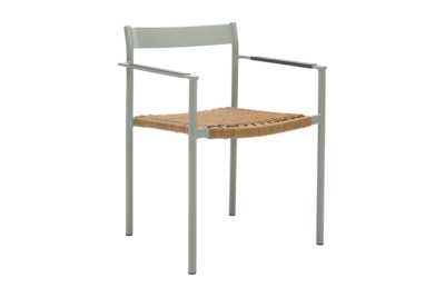 DK dining chair Light Grey/Natur
