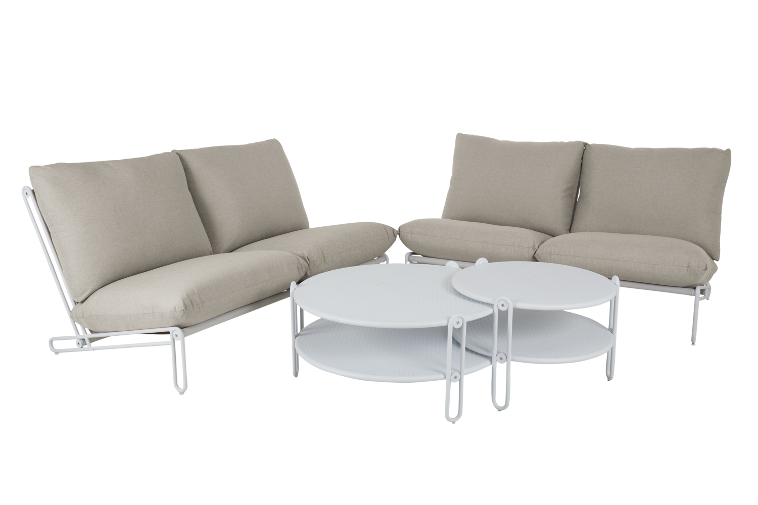 Blixt coffee table White