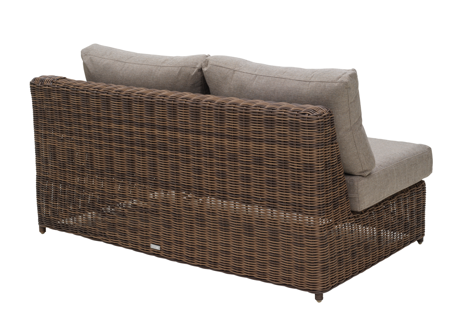 Glendon end piece Dark Brown/Soft Moose