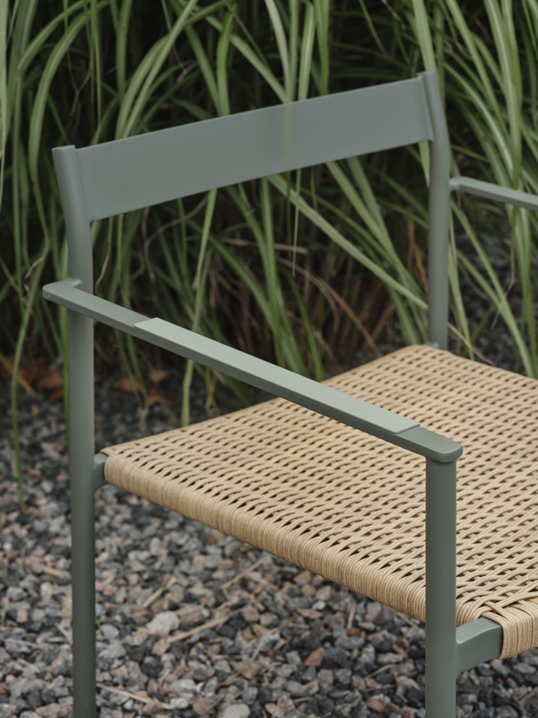 DK lounge chair Nordic Green/Natur