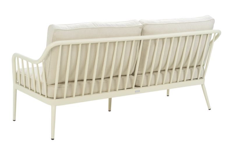 Coleville 2,5-seater sofa Pearl White/Dot Beige