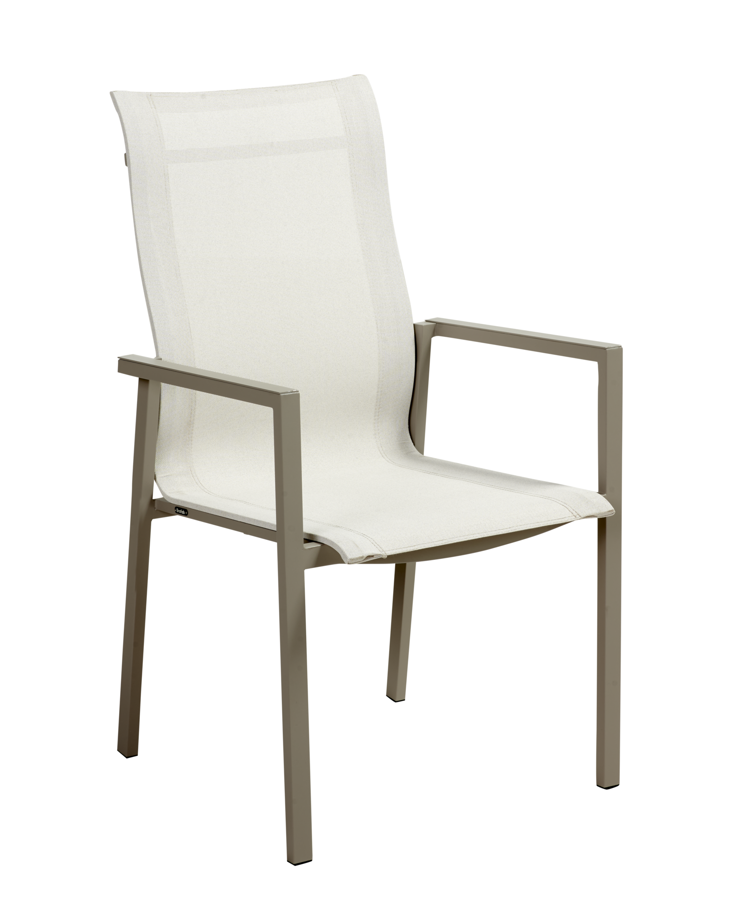 Comfy armchair Khaki/Off-white