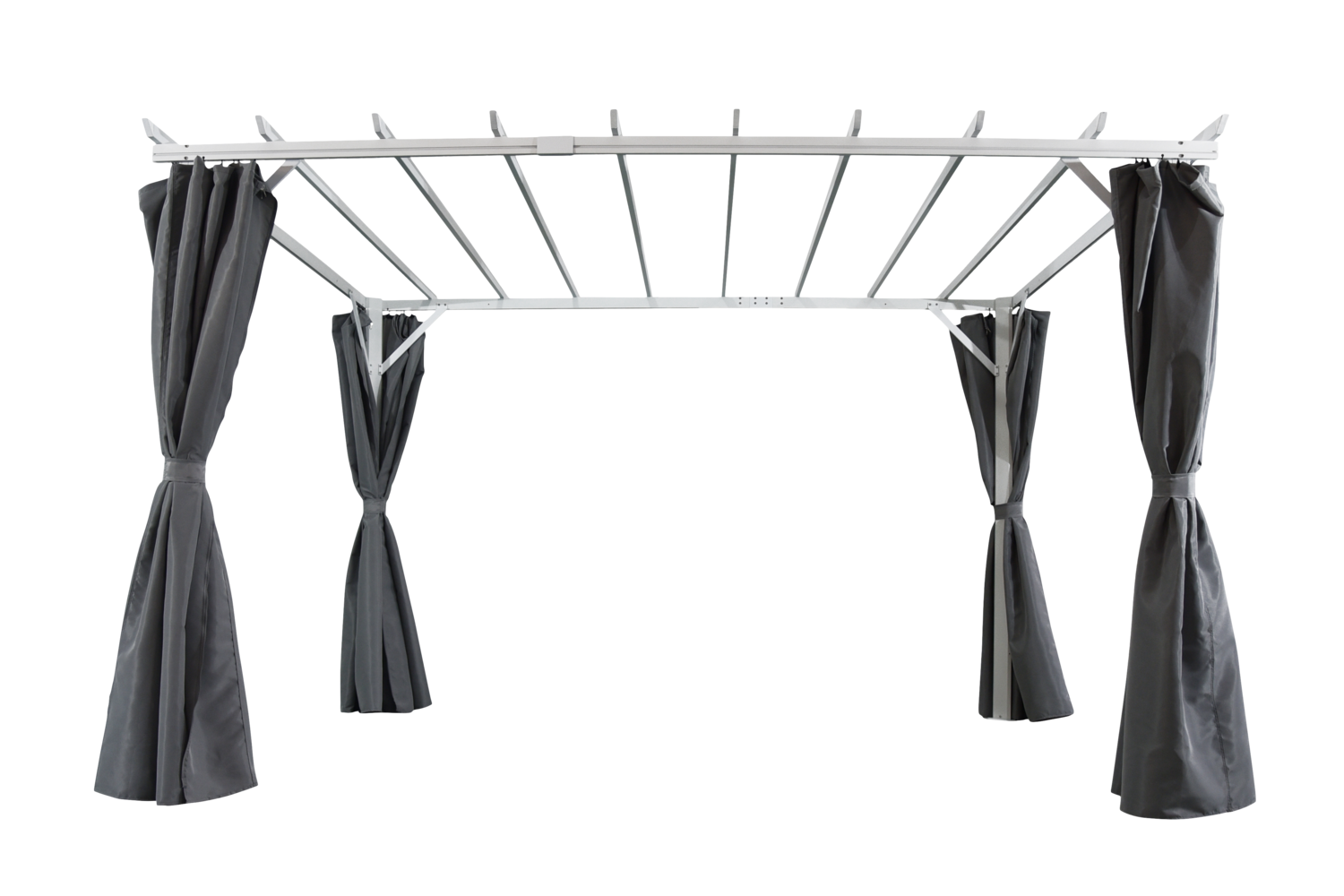 Piode pergola White/Grey