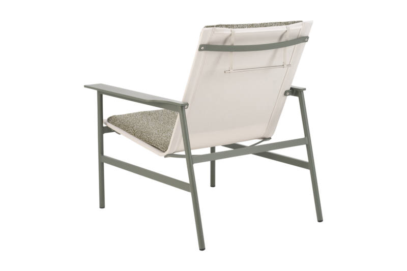 Soro lounge chair Nordic Green/Teddy Verde