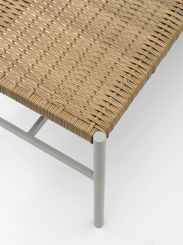 DK bench Light Grey/Natur