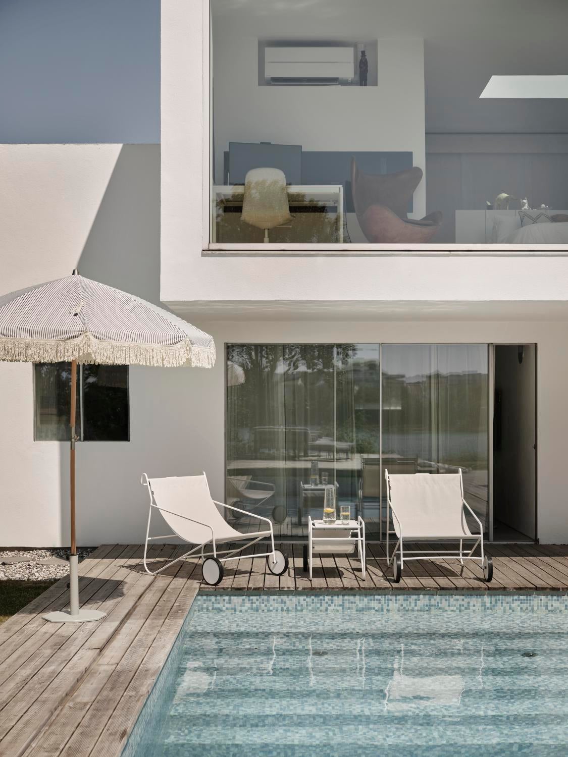 Poul Table side table White/Off-white