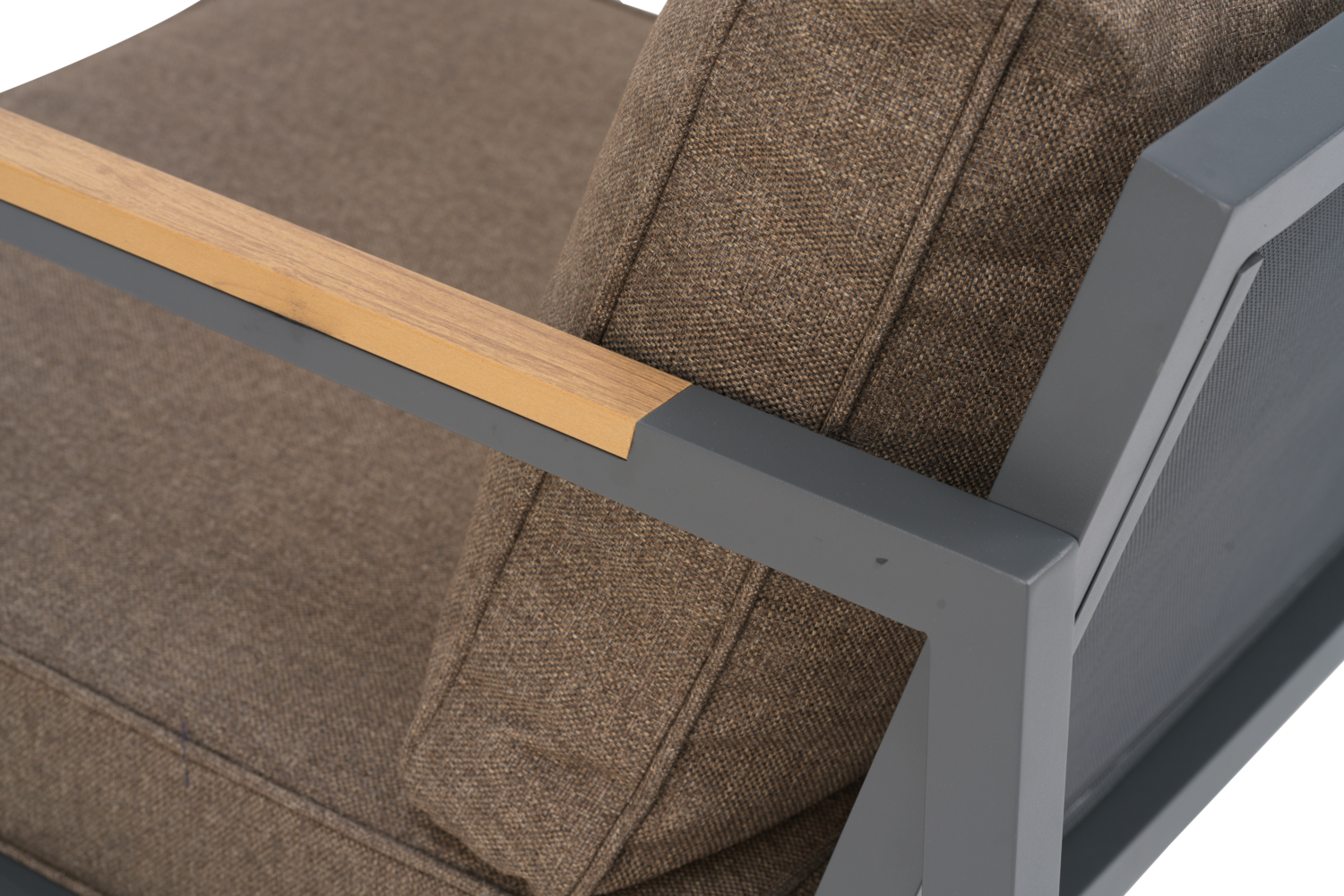 Cap set Anthracite/Brown