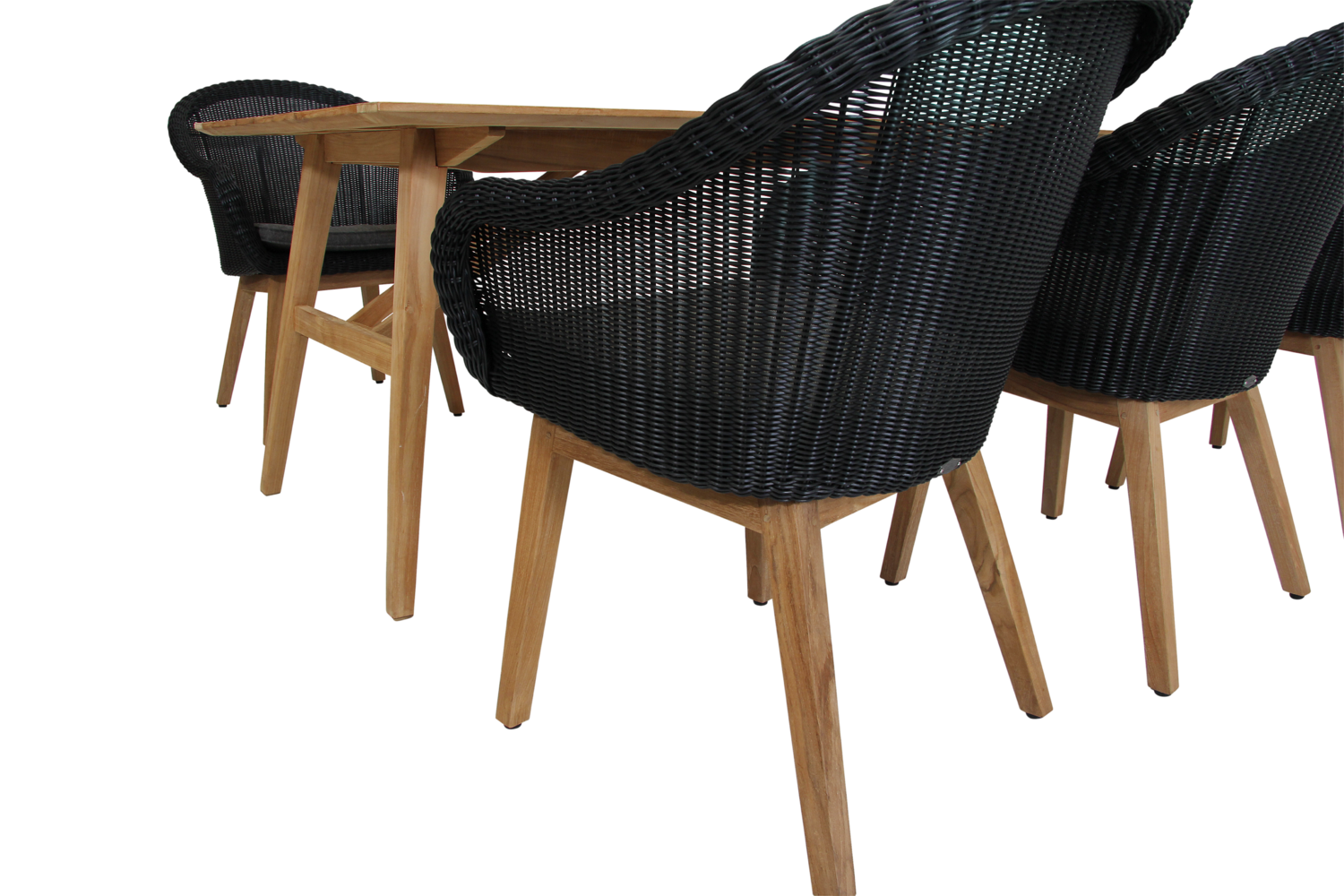 Beverly armchair Black/grey