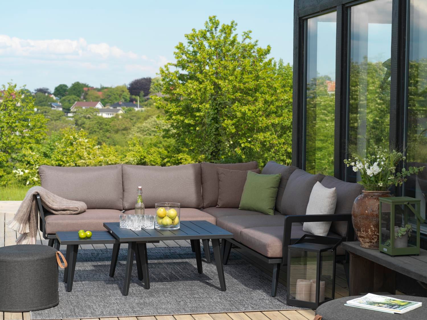 Villac seat part White/Bistro brown