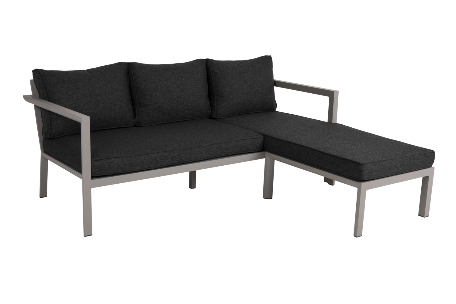 Delia divan sofa Khaki/Nearly Black