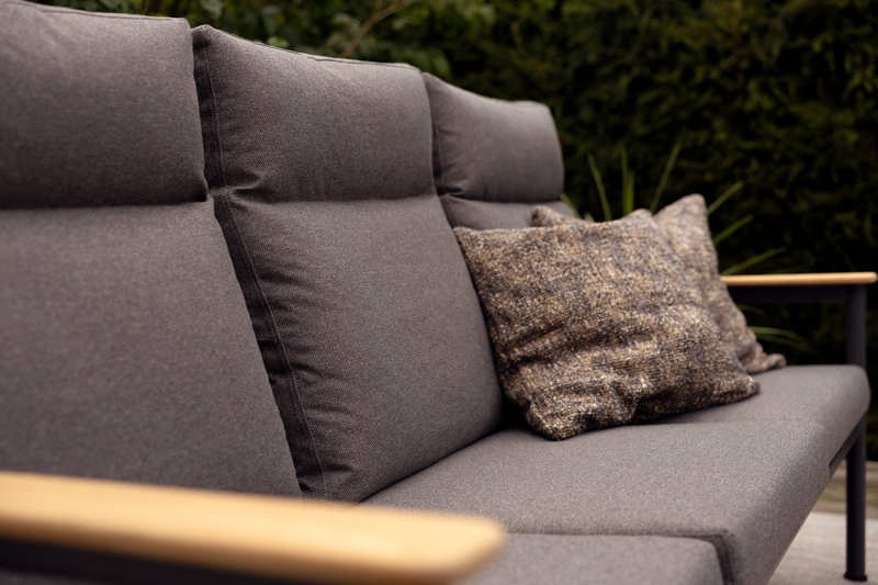 Gordon 3-seater sofa Anthracite/Soft Dawn